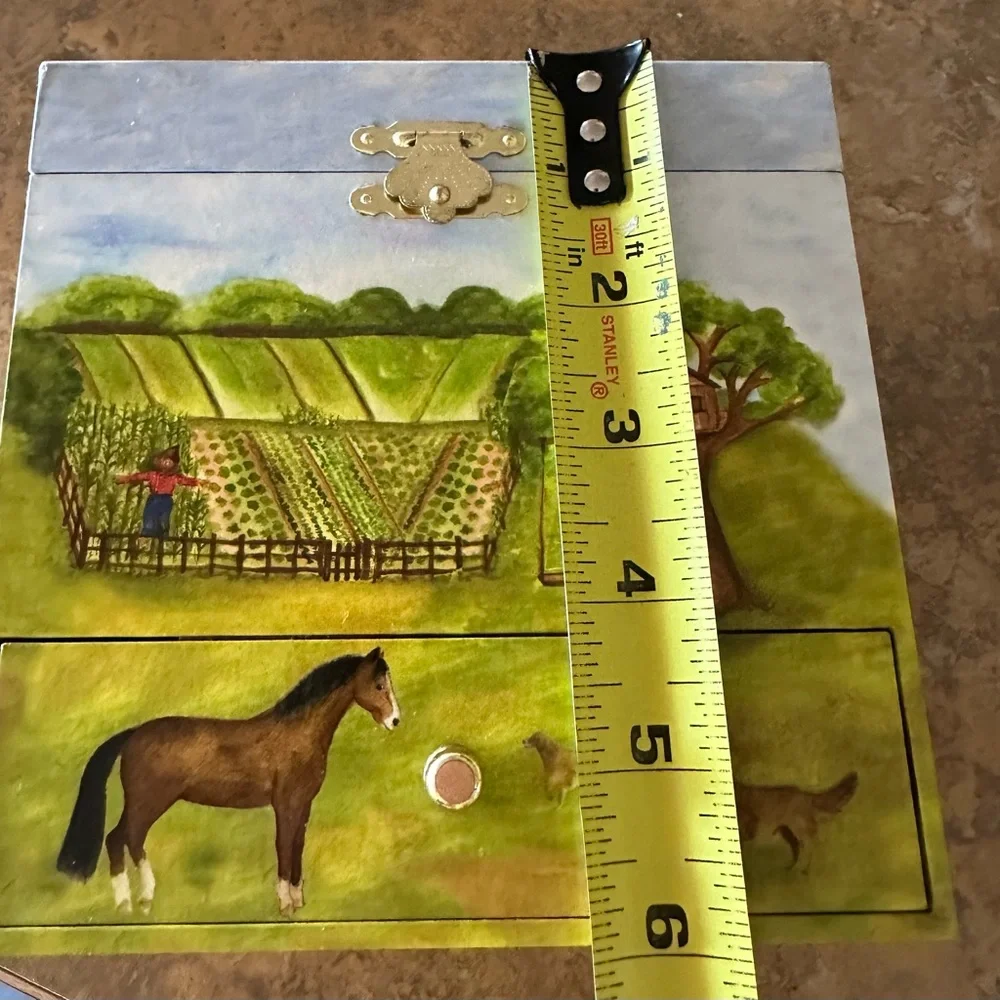 Horse Jewelry Box with Mirror - Picture 8 of 11